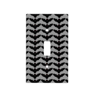 Creepy Halloween Vampire Bat Light Switch Cover