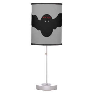 Creepy Halloween Vampire Bat Table Lamp