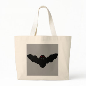 Creepy Halloween Vampire Bat Tote Bag