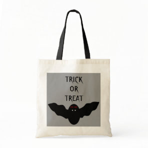 Creepy Halloween Vampire Bat Trick or Treat Bag