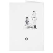 creepy heart girl cards (Back)