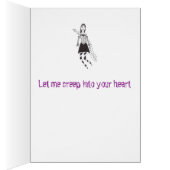 creepy heart girl cards (Inside (Right))