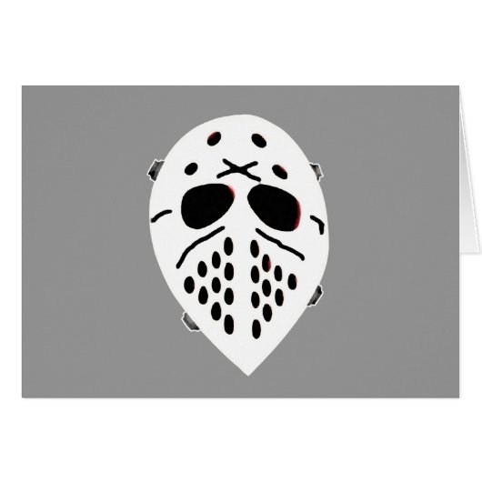 Creepy Hockey Mask Products (Front Horizontal)