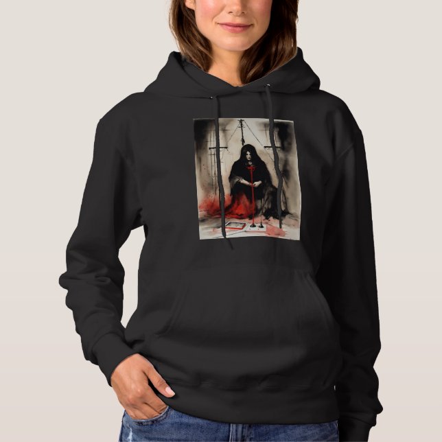 Creepy Hoodie - Stephen Gammell Style (Front)