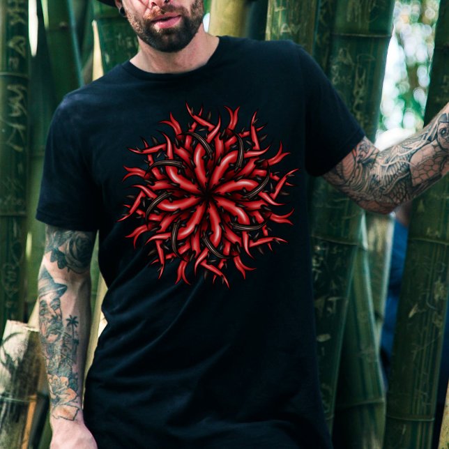 Creepy Horror Demon Tentacles Dark Art T-Shirt (Creator Uploaded)