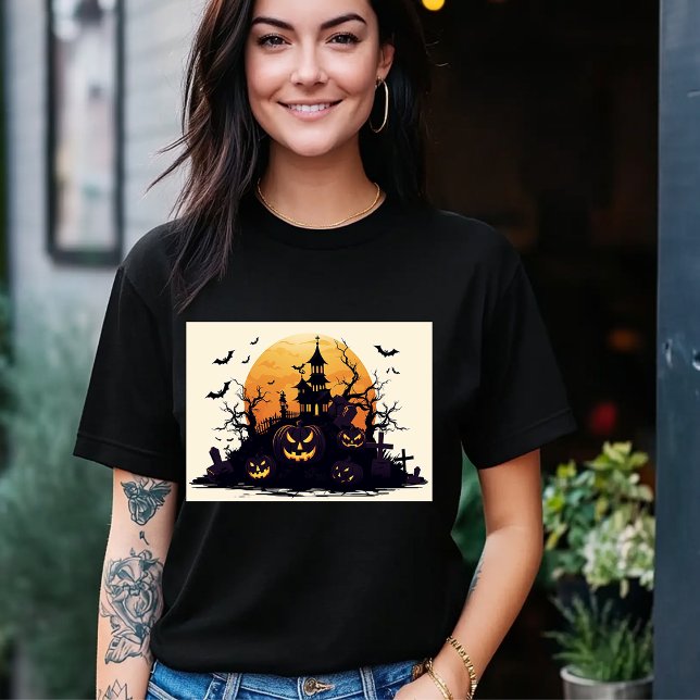 Creepy illustrations Halloween T-Shirt (Creator Uploaded)