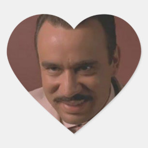 Creepy Italian Guy From Eurotrip Heart Sticker