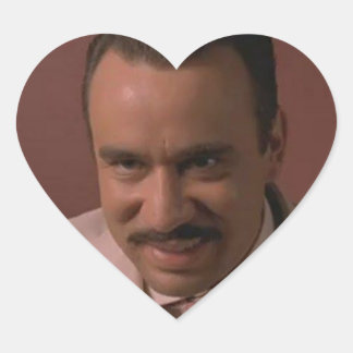 Creepy Italian Guy From Eurotrip Heart Sticker