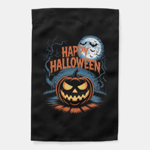 Creepy Jack O� Lantern Halloween Garden Flag
