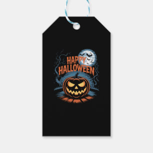 Creepy Jack O� Lantern Halloween Gift Tags