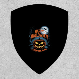 Creepy Jack O� Lantern Halloween Patch