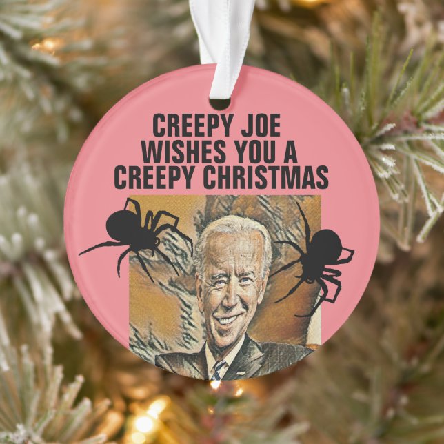 CREEPY JOE FUNNY CHRISTMAS ORNAMENTS (Tree)