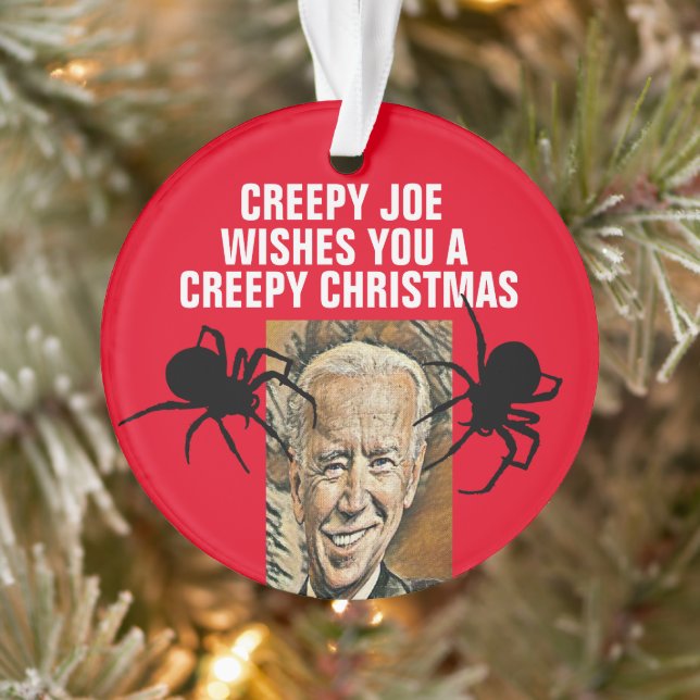 CREEPY JOE FUNNY CHRISTMAS ORNAMENTS (Tree)