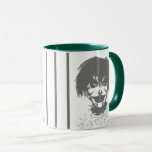 Creepy killer clown face mug<br><div class="desc">Creepy killer clown face. Cool design perfect for people who love horror movies,  games,  and comics. Grab this design as a birthday or Christmas gift for your boyfriend,  girlfriend,  brother,  sister,  or friend who loves scary clowns. The design is also great for all Halloween lovers.</div>