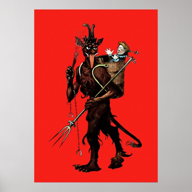 Creepy Krampus Poster (Front)