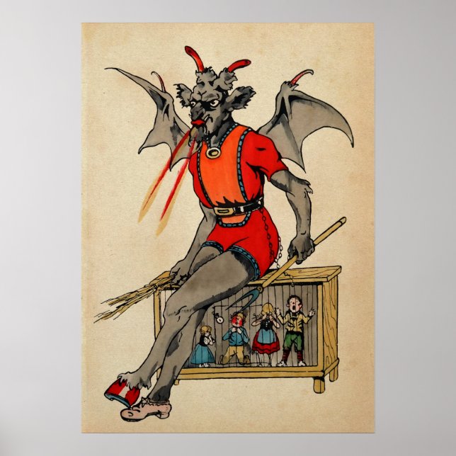 Creepy Krampus Poster (Front)