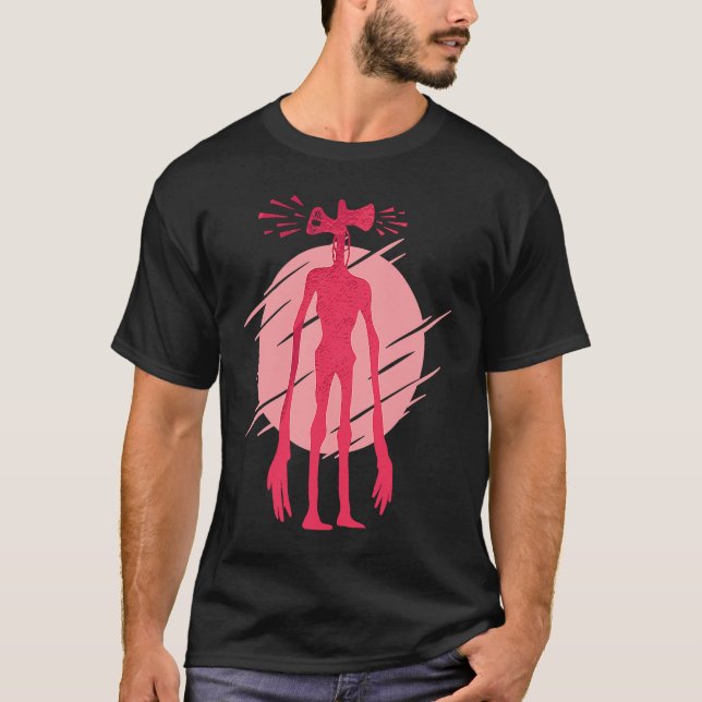 Creepy Mama Siren Head Costume for Kids Boys & Gir T-Shirt (Front)