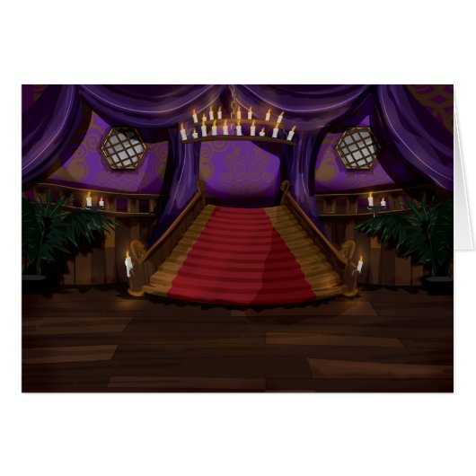 Creepy Mansion Stairway (Front Horizontal)