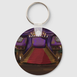 Creepy Mansion Stairway Keychain