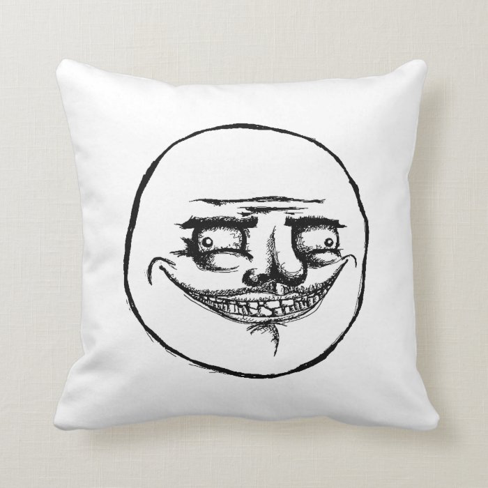 Creepy Me Gusta   Pillow