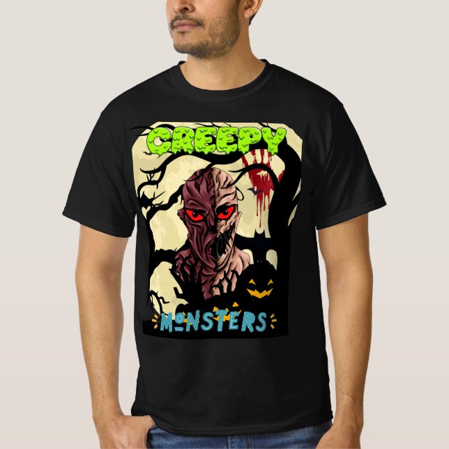 Creepy monster T-Shirt (Front)