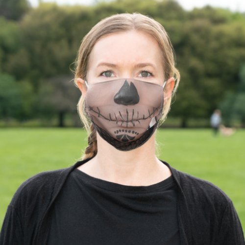 Creepy Mouth Sewn Shut Face Mask