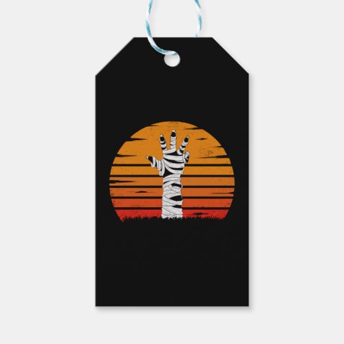 Creepy Mummy Hand Costume Men Women Kids Halloween Gift Tags