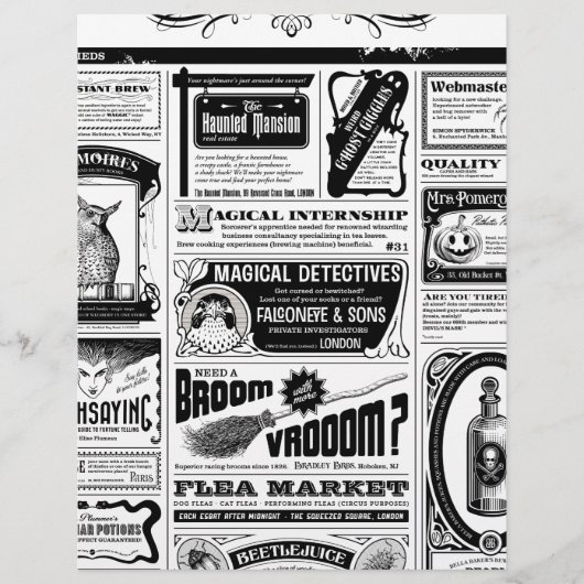 creepy newspaper (Front)