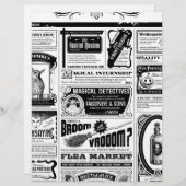 creepy newspaper (Front/Back)