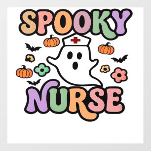 Creepy Nurse Classic T-Shirt Wall Decal