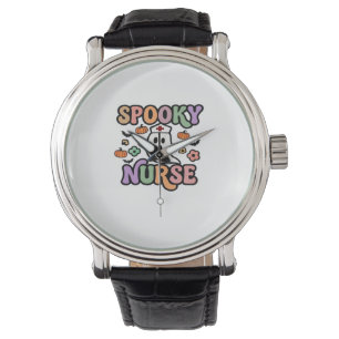 Creepy Nurse Classic T-Shirt Watch