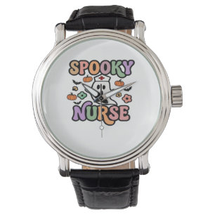 Creepy Nurse Classic T-Shirt Watch