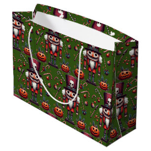 Creepy Nutcracker Large Gift Bag