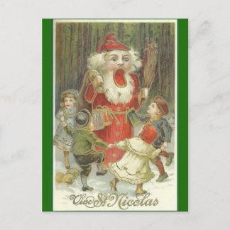 Creepy Nutcracker Postcard