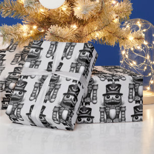 Creepy Nutcracker Wrapping Paper