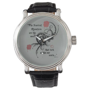 Creepy Poe Quote Watch