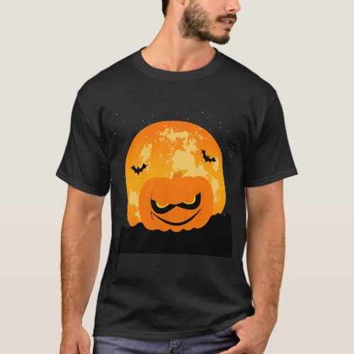 Creepy Pumpkin T_Shirt