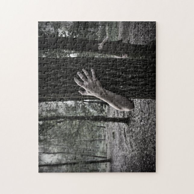 Creepy Puzzles - Zombies in the Forest (Vertical)