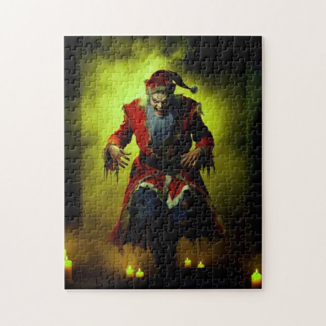 Creepy Santa! Jigsaw Puzzle (Vertical)