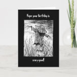 Creepy Scary Goth Horror Scarecrow Birthday Card<br><div class="desc">From silly jokes to serious romantic statements, MiKa Art Zazzle shop has something for everyone. Canadiana, Japanese gifts, jewelry, cases for electronic devices, fun buttons, mug cups, ornaments, cards and posters….. Please take some time and look around. You may even find something you didn’t know you wanted! I’m curious about...</div>