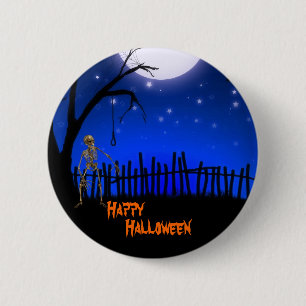 Creepy & Scary Halloween Button