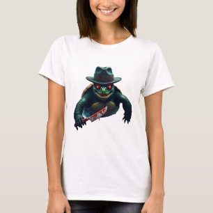 Creepy Scary Halloween Turtle T-Shirt