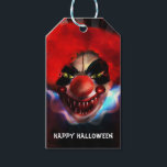 Creepy Scary Killer Clown Halloween Party Favor Gift Tags<br><div class="desc">Customize however you want.</div>