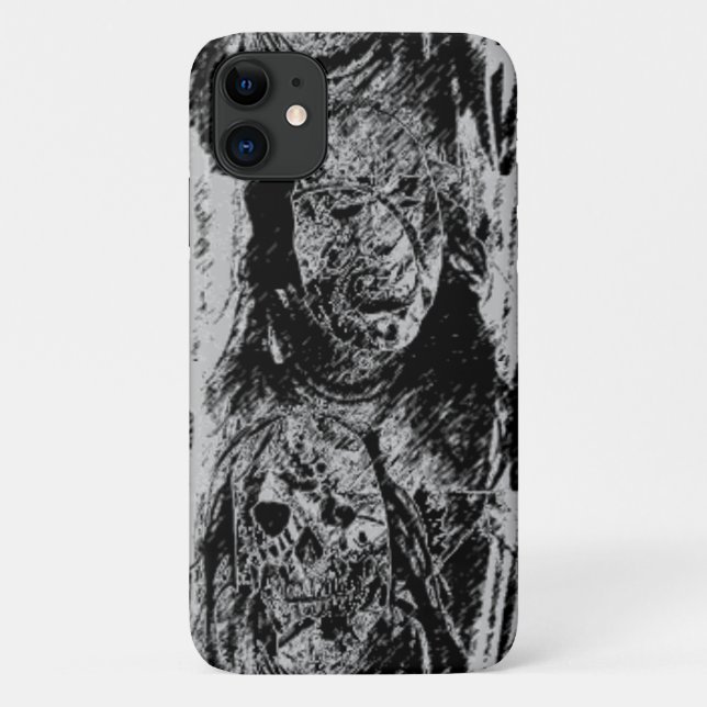 Creepy Scary Masks Case-Mate iPhone Case (Back)