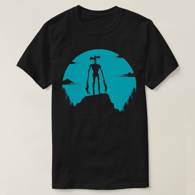 Creepy Siren Head Costume for Kids Boys Girls  Kid T-Shirt (Design Front)