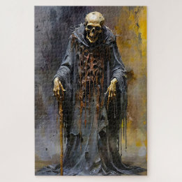 Creepy Skeleton Jigsaw Puzzle