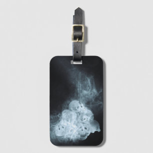 Creepy Skulls Luggage Tag