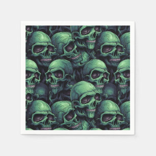 Creepy Skulls  Napkins