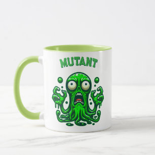 Creepy Slime Zombie Alien – Neon Green Monster Mug