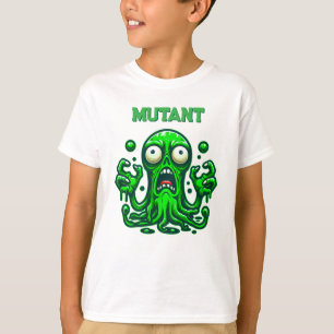 Creepy Slime Zombie Alien – Neon Green Monster T-Shirt